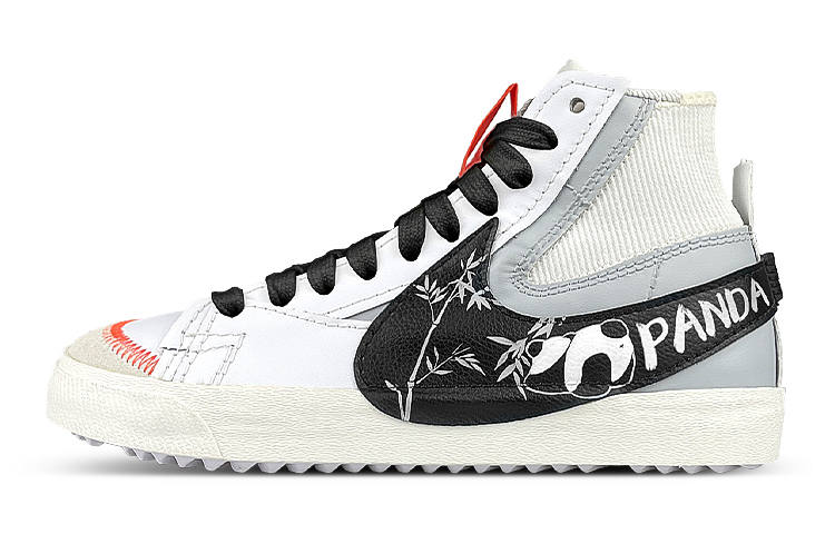 Nike Nike Blazer '77 Jumbo Mid top Skateboard Shoes Women's White Black