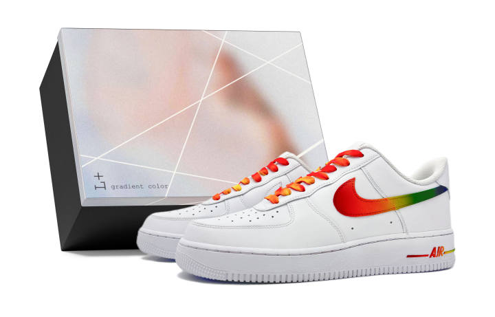 Nike Nike Air Force 1 Slip Resistant Abrasion Resistant Low top Skateboard Shoes Men's White