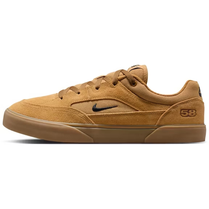 Nike Nike SB MALOR Textile, Leather Skateboard Shoes Men's Brown