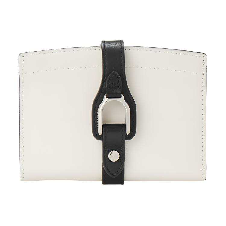Ralph Lauren Collection Cow Leather Wallet Women's White