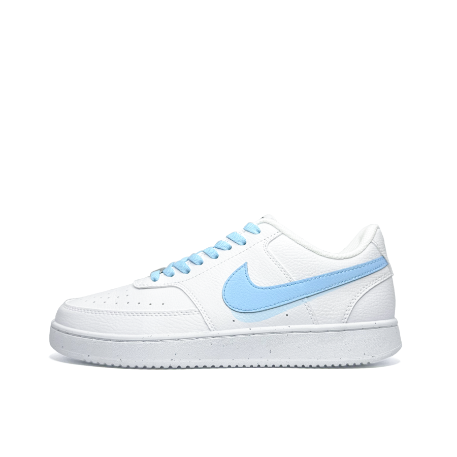 Nike Nike Court Vision 1 Cerulean Sky Slip Resistant Abrasion Resistant Low top Skateboard Shoes Men's Sky Blue