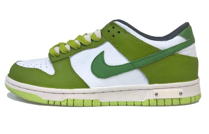 Nike Nike Dunk Low SE'Halloween' Abrasion Resistant Slip Resistant Low top Skateboard Shoes GS Green
