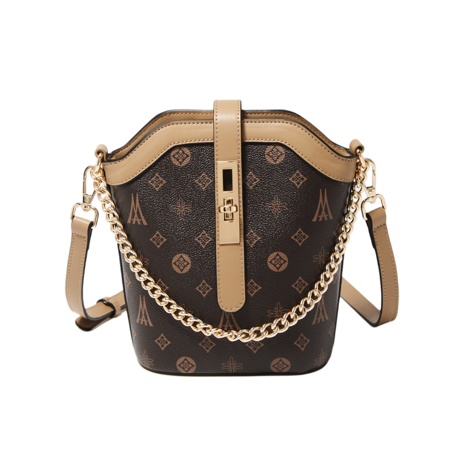 LAORENTOU Synthetic Leather Shoulder Bag Women's Multicolor