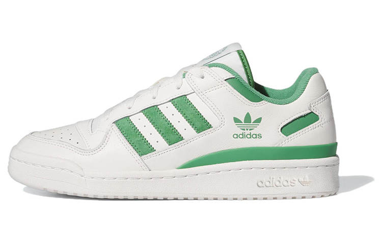 adidas originals FORUM Low White Preloved Green