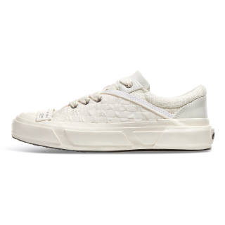 VTVN Low top Skateboard Shoes Unisex Ecru