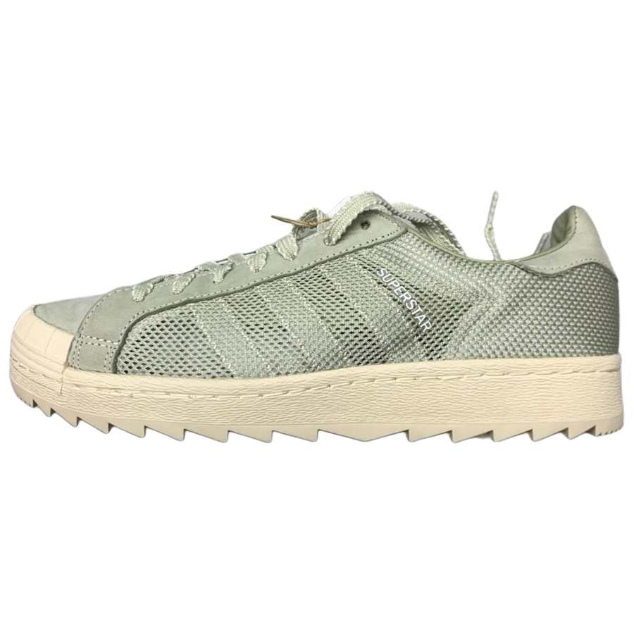Adidas Originals x CLOT SUPERSTAR Low top Skateboard Shoes Unisex Beige