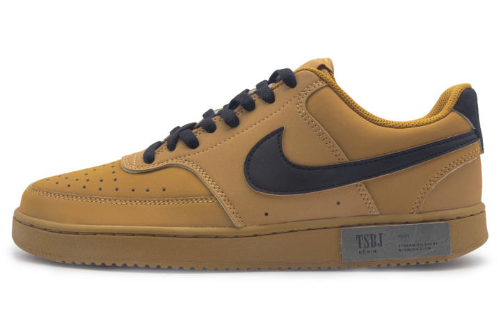 Nike Nike Court Vision 1 Low top Skateboard Shoes Unisex Yellow Black
