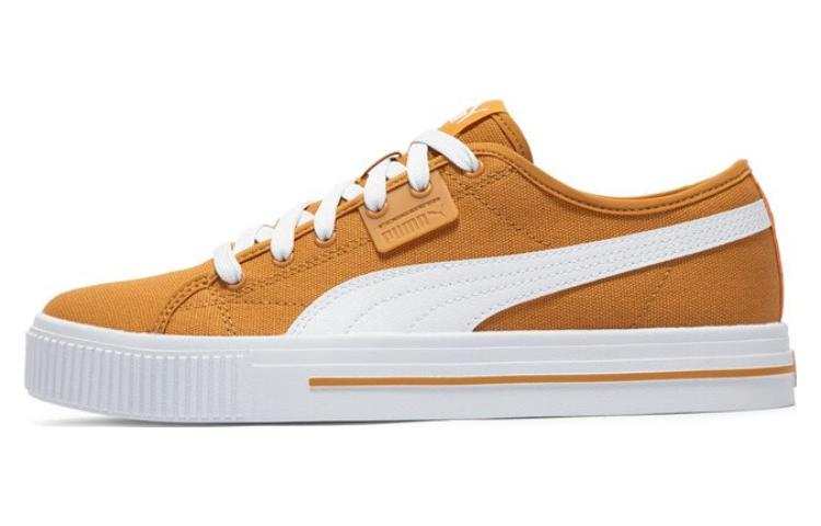 PUMA Ever FS Cushioning Abrasion Resistant Balance Low top Skateboard Shoes Unisex Yellow White