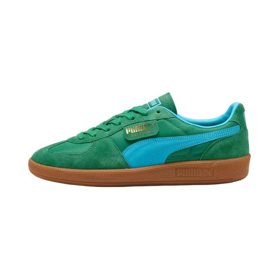 PUMA Palermo Vintage Abrasion Resistant Abrasion Resistant Low top German Army Trainers Unisex Green