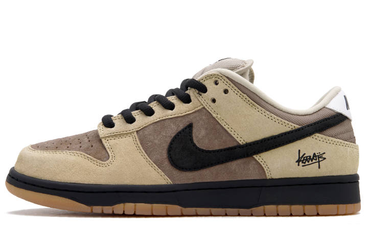 Nike Nike Dunk SB Caramel Cookies 2.0 Low top Skateboard Shoes Unisex Black Brown