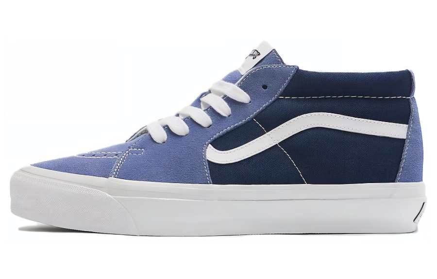 Vans Sk8 Premium Vans-Mid 83 'Navy White'