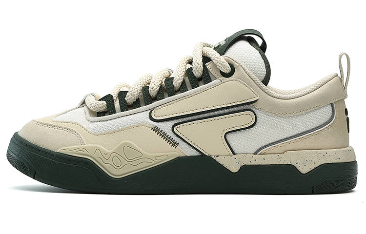 FILA FUSION X Nollie Skateboarding Sneakers 'Beige Black'