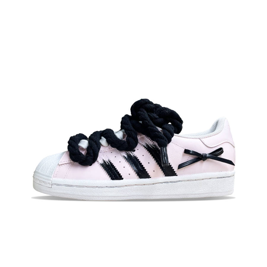 Adidas Originals SUPERSTAR Strawberry Poetry Low top Skateboard Shoes Unisex Pink