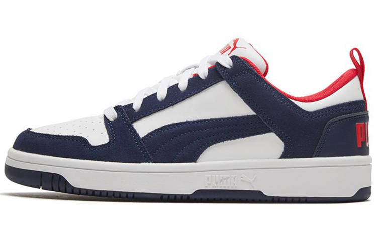 PUMA PUMA Rebound Layup Lo Sd 'White Blue Red'