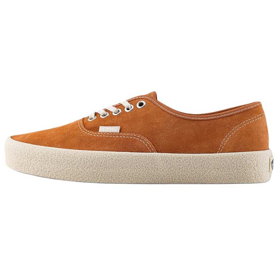 Vans Vans Authentic Low top Skateboard Shoes Unisex Yellow Brown
