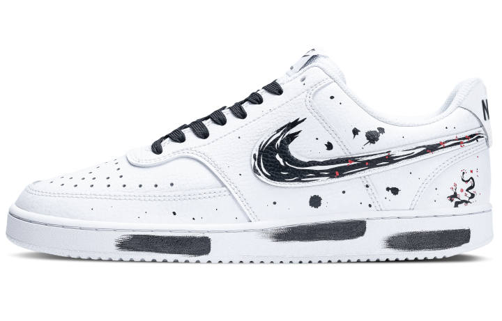 Nike Nike Court Vision 1 Low Leather Coverage Abrasion Resistant Coverage Abrasion Resistant Low top Skateboard Shoes Men's