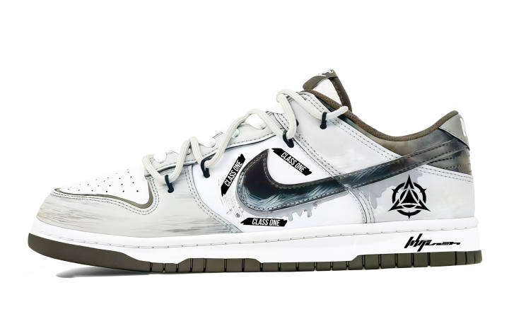 Nike Nike Dunk 'Ink Tone Class 1' Abrasion Resistant Lightweight Wear resistant And Lightweight Low top Skateboard Shoes