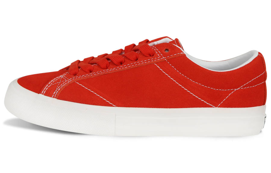 Ollieskate Slip Resistant Abrasion Resistant Low top Skateboard Shoes Unisex Orange