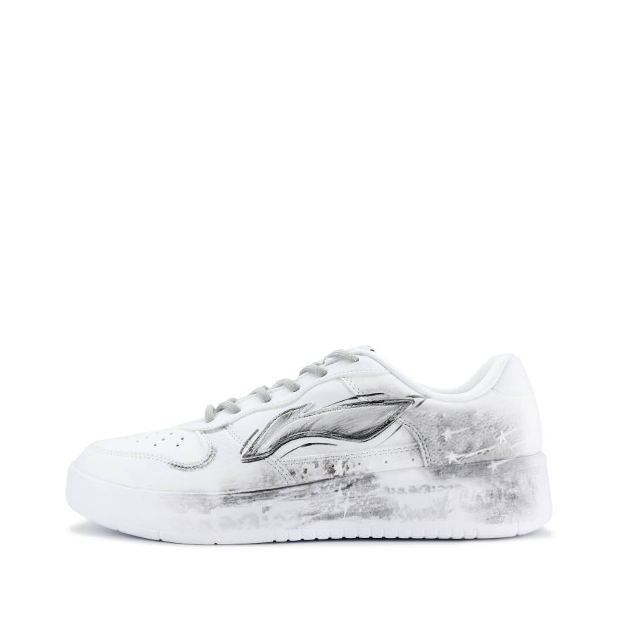 Li-Ning Li Ning Floating Boat Synthetic Leather Cushioning Abrasion Resistant Cushioning, Wear Resistant Low top