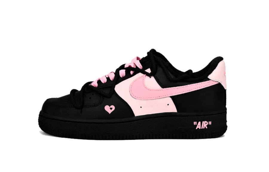 Nike Nike Air Force 1 Berry Milk Abrasion Resistant Breathable Abrasion Resistant Breathable Low top Skateboard Shoes Unisex