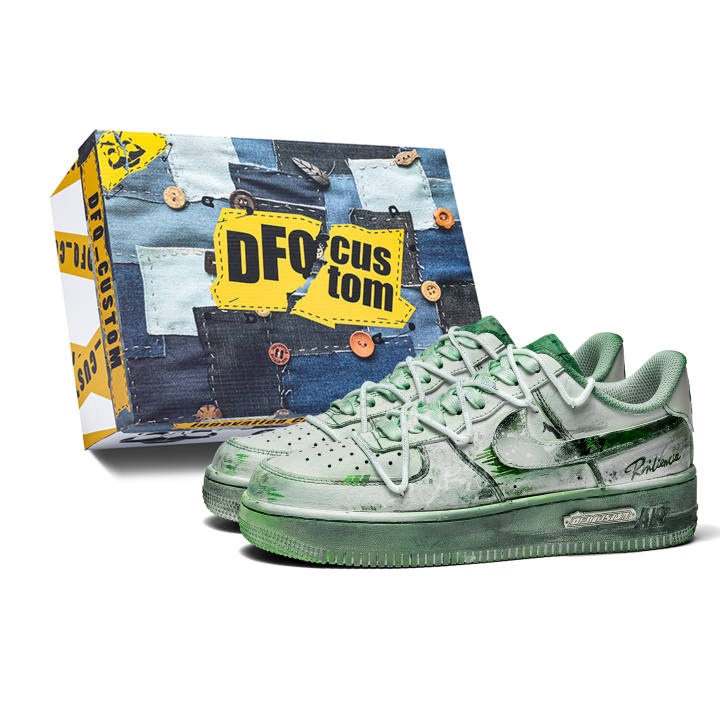 Nike Nike Air Force 1 Pine, Box Leather Cushioning Abrasion Resistant Cushioning, Wear Resistant Low top Skateboard Shoes