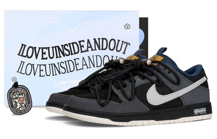 Nike Nike Dunk SB Meteorite Low top Skateboard Shoes Men's Gray Black