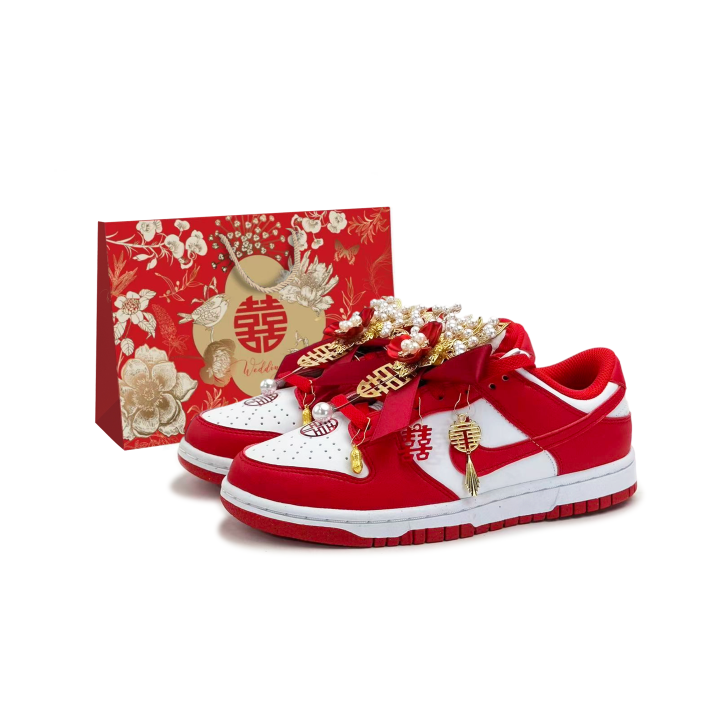 Nike Nike Dunk Abrasion Resistant Low top Skateboard Shoes Unisex