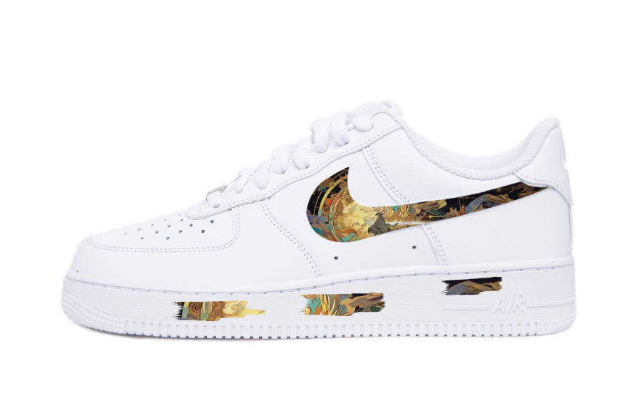 Nike Nike Air Force 1 Slip Resistant Slip Resistant Low top Skateboard Shoes Unisex White