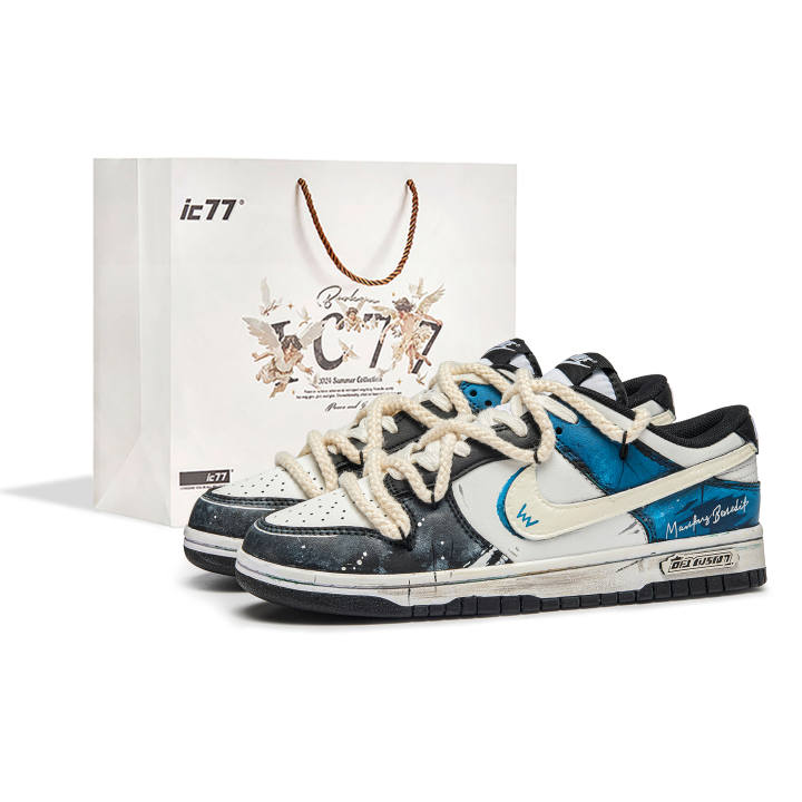 Nike Nike Dunk Panda Lightning Box Abrasion Resistant Lightweight Wear resistant And Lightweight Low top Skateboard Shoes