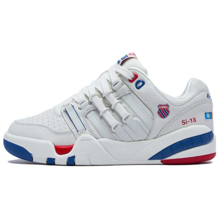 K·SWISS Si 18 Guerlain, Grand Slam Shoes Synthetic Leather Slip Resistant Cushioning Abrasion Resistant Low top