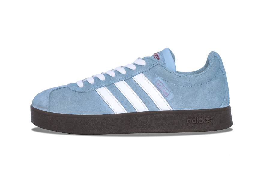 Adidas Adidas VL COURT 2.0 Blue Tone Rose Slip Resistant Abrasion Resistant Slip Resistant Abrasion Resistant Low top