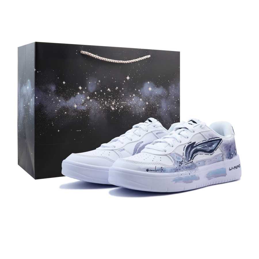 Li-Ning Li Ning Floating Boat Starry Dreamy Leather Abrasion Resistant Lightweight Breathable