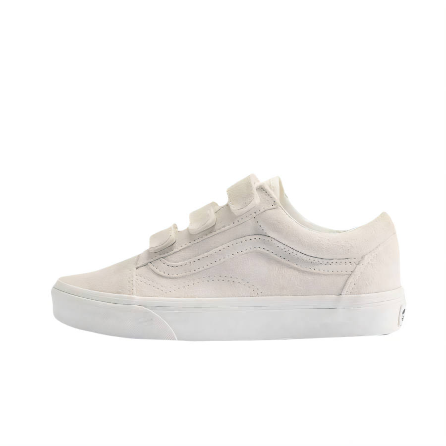 Vans Old School College Abrasion Resistant Abrasion Resistant Low top Skateboard Shoes Unisex Beige