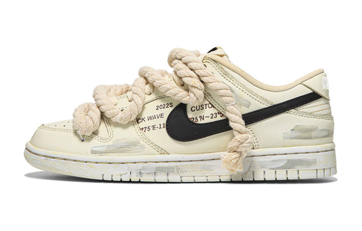 Nike Nike Dunk 'White Sail' Leather Slip Resistant, Abrasion Resistant, Lightweight