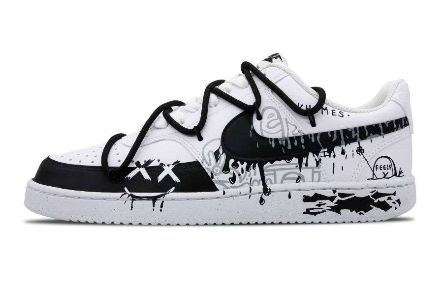 Nike Nike Court Vision 1 Leather Slip Resistant Cushioning Abrasion Resistant Lightweight