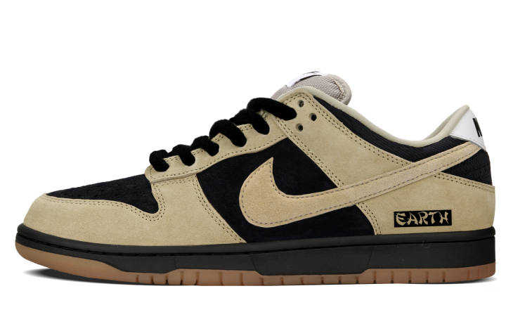 Nike Nike Dunk SB Abrasion Resistant Low top Skateboard Shoes Unisex Black Brown