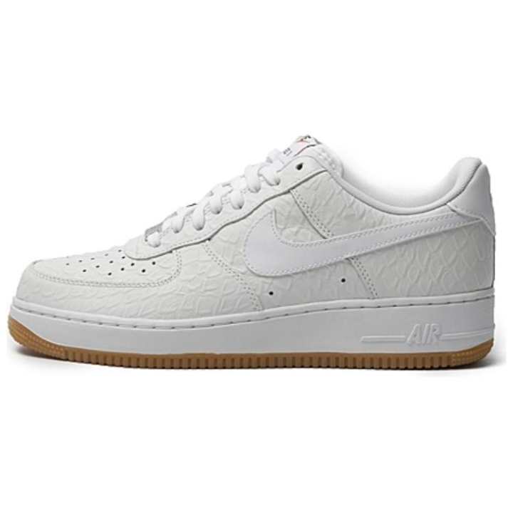 Nike Nike Air Force 1 Low Croc Gum White