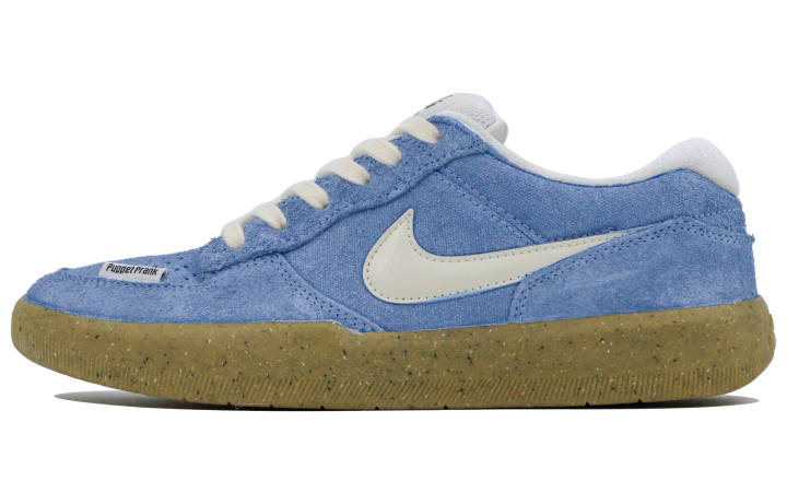 Nike Nike SB Force 58 Canvas, Suede Low top Skateboard Shoes Unisex Blue