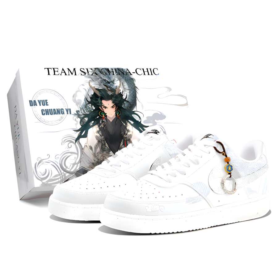 Nike Nike Court Vision 1 Cloud Mist Dream Marsh Abrasion Resistant Low top Skateboard Shoes Women's Silver Gray