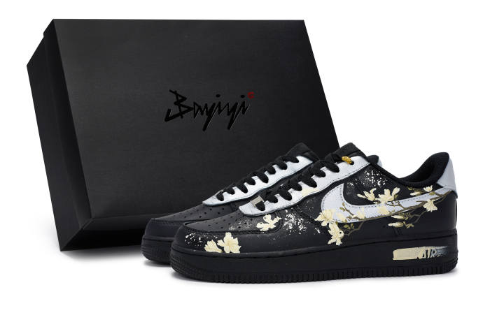 Nike Nike Air Force 1 Skateboard Shoes Unisex Low Top Yellow/Silver