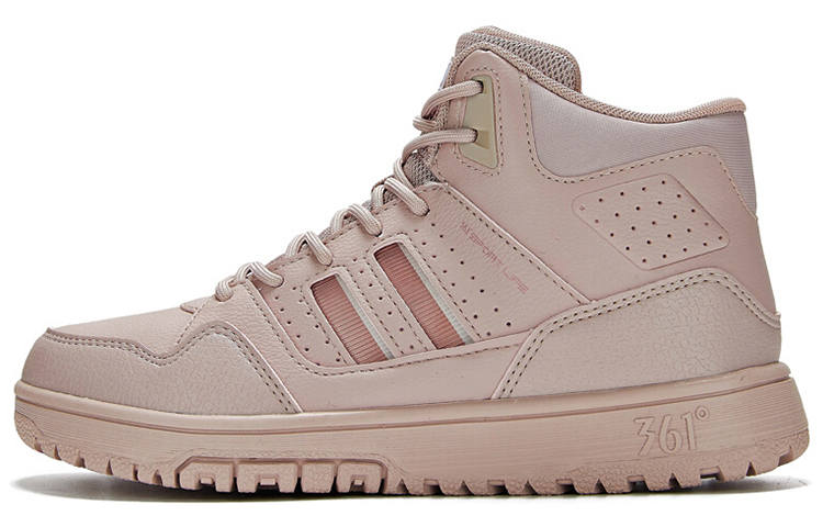361° Thermal Mid top Skateboard Shoes Women's Pink Gold