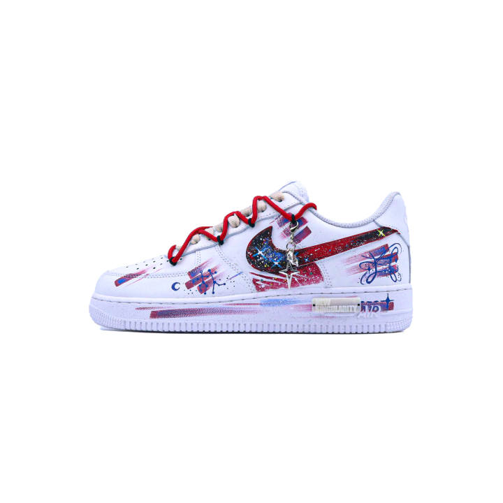 Nike Nike Air Force 1 Twelve Constellations, Gemini Slip Resistant Abrasion Resistant Low top Skateboard Shoes Unisex