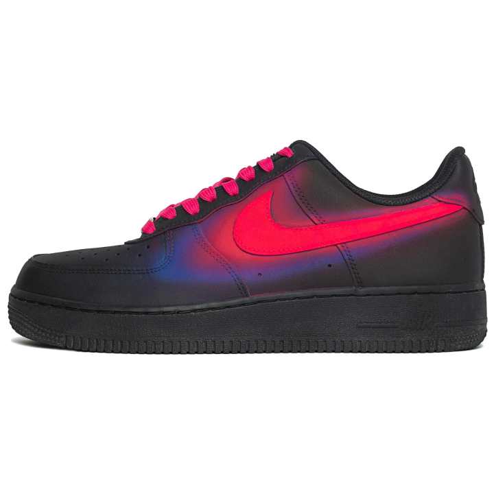 Nike Nike Air Force 1 Low top Skateboard Shoes Men's Pink Black