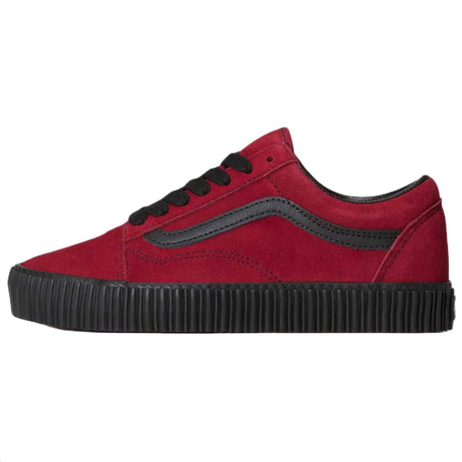 Vans Vans Old Skool Skateboard Shoes Unisex Red Black