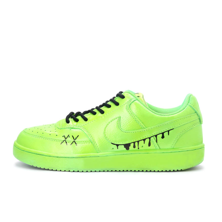 Nike Nike Court Vision 1 Swift, Fashion Street, Cool Style Low top Skateboard Shoes Men's Neon Green