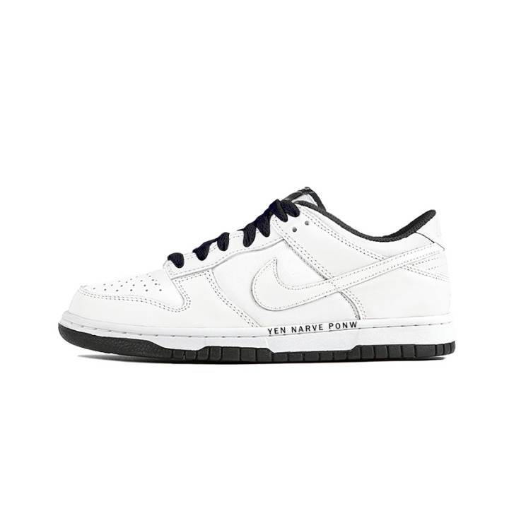 Nike Nike Dunk Slip Resistant Abrasion Resistant Low top Skateboard Shoes Unisex White