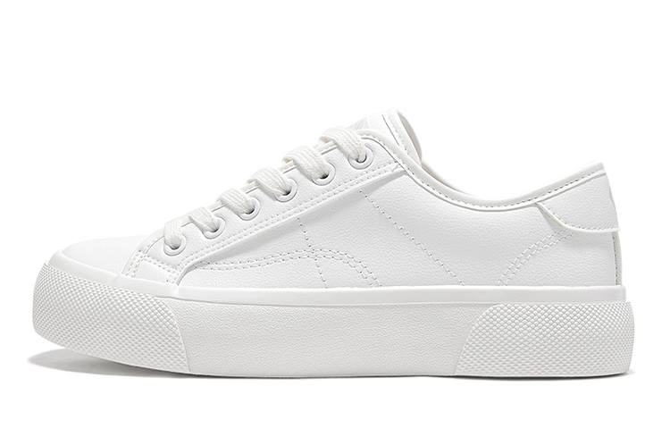 FEIYUE Low-top Skateboard Shoes Women's White