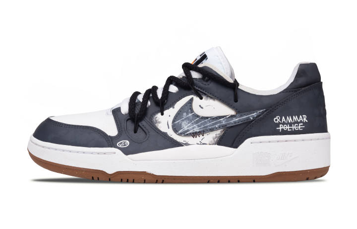 Nike Nike Full Force Low top Skateboard Shoes Men's Gray