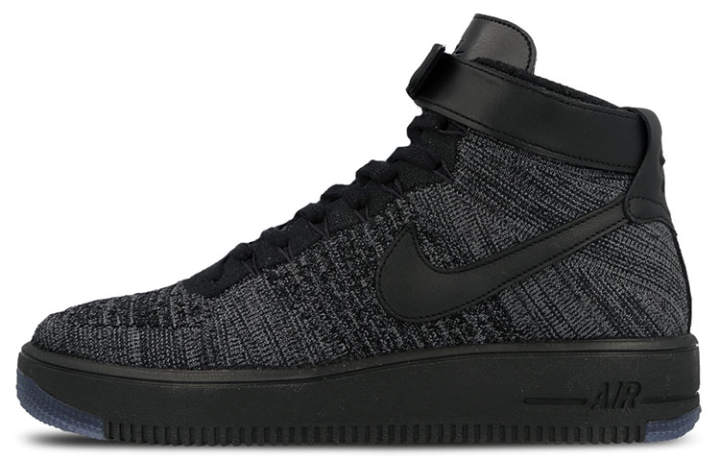 Nike Nike Air Force 1 Ultra Flyknit Mid Dark Grey Black