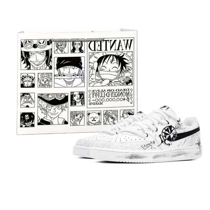Nike Nike Court Vision 1 Navigator Cushioning Low top Skateboard Shoes Men's Black White